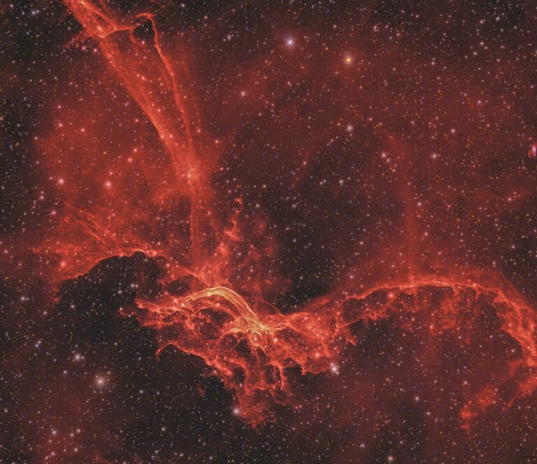 2027 VO Calendar - Oct - SH2-114 (The Flying Dragon Nebula)